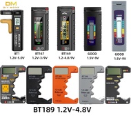 DIYMORE BT1/BT167/BT169/BT189 Battery Tester Battery Level Display Battery Voltage Measurement Suppo