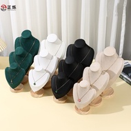 Necklace Jewelry Display Stand High-End Moving Portrait Neck Model Jewelry Jewelry Jewelry Display P