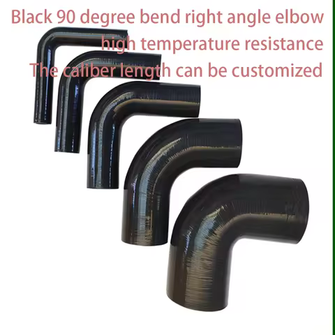 90 Degree Elbow Modified Turbocharged High-Pressure Intake Silicone Hose D16-130mm High Temperature 