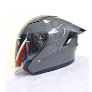 HRV PROTON SOLID HELMET IN STONE GREY GLOSSY COLOR
