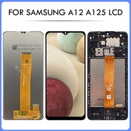 6.5 "chất lượng cao cho Samsung A12 a125f Màn hình Màn hình LCD với khung cho SM-A125F/DS a125m a125
