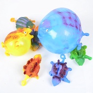 Hot Sale New Strange Toy TPR Inflatable Animal Vent Toy Inflatable Dinosaur Bobo Ball