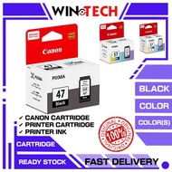 CANON ink PG47 PG-47 BLACK / CL57/CL-57s BLACK + COLOR INK CARTRIDGE  E400/E410/E470