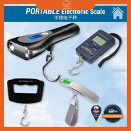 40/50kg LED Digital Portable Lightweight Mini Small Travel Bag Luggage Weighing Electronic Scale Bat