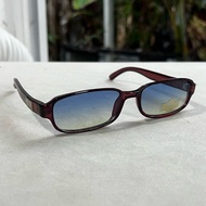 Vintage Fashion Glasses 90s Work New Old 20 Years No Production Free Size Thai People Imported Produ