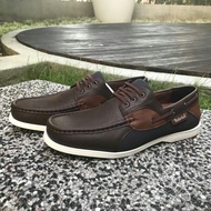 🔥READY STOCK🔥 Timberland Leather Loafer (Dark Brown)