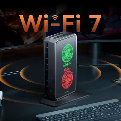 Fashion AtomMan G7 PT Gaming Desktop Computer AMD Ryzen 9 7945HX AMD Radeo RX7600M XT DDR5 Minisforu