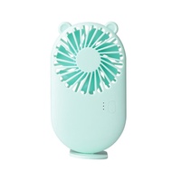 Gratis Ongkir - Kipas Angin Portable 2 IN 1 Cute Pocket / Mini Fan USB Cooling / Fan Desktop Hand
