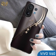 Glossy Glass Softcase for Vivo V60 2025 - Casing Vivo Vivo V60 2025hp - Protective Case hp - K21