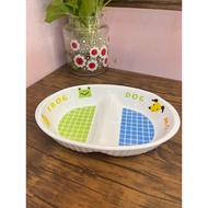 HP06030-Frog & Dog Baking Tray Divided Into Compartments Size: 5.5 x 8 Inches
