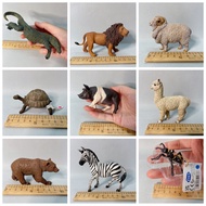 Variety PAPO Simulation Animal Model Children's Cognitive Early Education Toys Alpaca Lion Iguana Go
