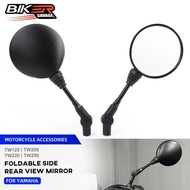 E9 Motorcycle Handle Rearview Mirrors For YAMAHA XT250 XT225 SEROW TW200 Dirt Bike Side Rear View Mi