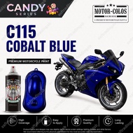 CANDY COBALT BLUE / C115 CANDY COBALT BLUE SPRAY PAINT / AIKKA / MOTOR-COLOS / 400ML