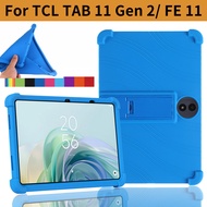 Silicone Case for TCL TAB 11 Gen2 11"9465X  FE 9466X3  9166G NXTPAPER 11-inch  Anti-drop Cover soft 