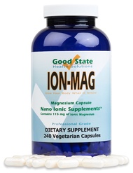 Good State | ION-MAG - Ionic Magnesium Chloride Supplement | Men/Women's Nano Ionic Magnesium Chlori