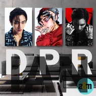 HIASAN DINDING KAYU Christian Yu DPR IAN I Wooden Poster Room Decoration Wall Hanging - A&M