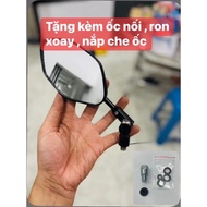 360 Degree Rotating Motorcycle Mirror/Glass Easy to Install - Xuyen Viet
