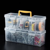 {asfrdt} Thickened Plastic Screw Storage Box Hardware Parts Box Small Screw Eansion Screw Nut Tools 