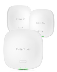 HPE Networking Instant On Access Point AP21 2x2 WiFi 6 Indoor Wireless Access Point (3 Pack) | Singl