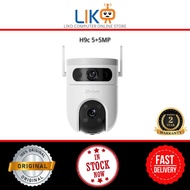 Ezviz 5MP 5 Megapixel Outdoor Wifi Wireless Double Dual Lens CCTV Camera Night Vision H9c 5MP + 5MP