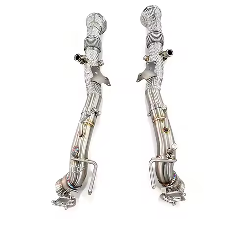 Tuning Valve Downpipe Exhaust System for 296 GTB V6 3.0T 2021-2024 Performance Racing Stainless Stee
