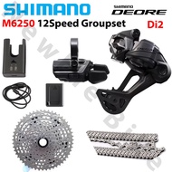 SHIMANO | SHIMANO Deore M6250 Di2 12 Speed Groupset Wireless Shifter System SW+RD+EC-DN100 Charger M