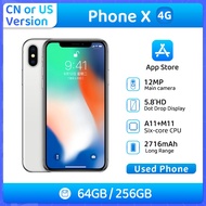 Phone X（4G）Smartphone Unlocked 64GB Good Condition APP Store Original Used Phone