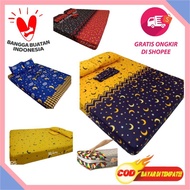 Mattress Cover Foam Zipper Bed Sheet With Star Moon Motif All Sizes No. 1 To No.4