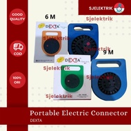 Roll Cable Socket 6 Meters - 9 Meters / Electrical Plug Cable BOX Roll BOX 6 Meters - 9 Meters SNI /