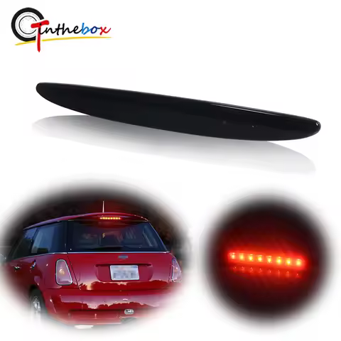 1PC Red 8-LED High Mount Third 3rd Brake Stop Light Tail Light For 2002-2006 First Gen MINI Cooper R