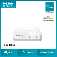 D-Link DGS-1005A (5-Port Gigabit Desktop Switch In Plastic Casing)