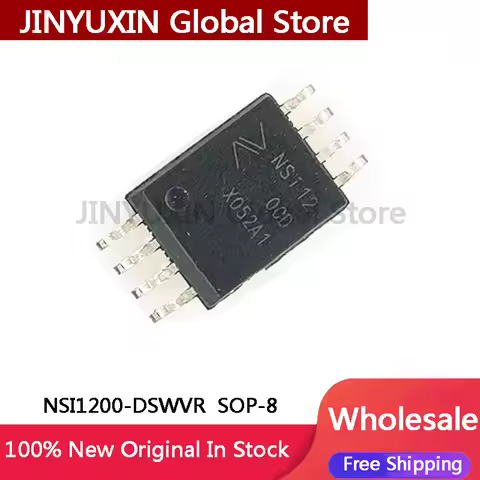 5pcs NSI12 NSI1200D NSI1200-DSWVR DUB8 Isolation Current Amplifier IC Chip SOP-8 In Stock Wholesale