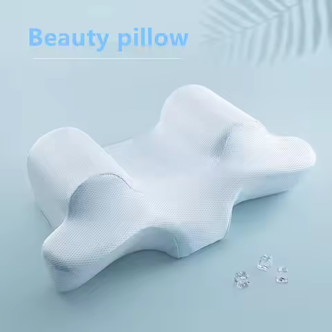 Sleeping Beauty Pillow Anti-Wrinkle Neck Protection Sleep Memory Foam Pillow Comfortable Soft Skin C