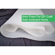 Span Nipis 4mm FaceShield Kraf Tangan Lapik Papan Seterika/Foam Sponge for Cushion DIY Craft Sofa Ir