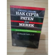 FAN BRAND PATENT COPYRIGHT LAW by k.wantjik saleh, shh