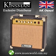 Kinsman KAA15 15 W Acoustic Guitar Amplifier Guitar Amp with Chorus