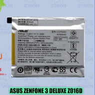 ASUS  Zenfone 3 Deluxe ZS570KL Z016D C11P1603 Z016S ZS 570KL 3000mAH Battery Bateri Batery 3000 mAH 