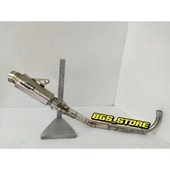 AHM exhaust for jupiter Z. Z1 . Vega R . ZR . Force . Supra X 125 . Supra fit . charisma . Revo etc.