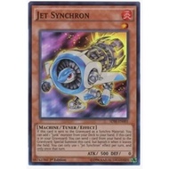 English YuGiOh Jet Synchron SDSE-EN001Super Rare Structure Deck: Synchron Extreme (SDSE)