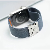 Breathable Nylon Strap, Woven Elastic Bracelet Compatible for AppIe watch Series 11 10 9 8 7 SE3 46m