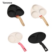 [Vaveren] Nonstick Pan French Fries Cooker Divided Grill Frying Pan Egg Frying Pan
