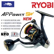 NEW RYOBI AP Power SW Fishing Reel Ap Power SW4000 SW5000 SW8000 SW10000 Mesin Pancing
