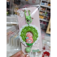 ~Gloria丽璇手作~(成品)手工毛线钩针编织花环钥匙扣,包包、手机挂件礼物。