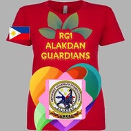 t shirt- Philippines  rgi ALAKD GUARDIANS 3D red SHIRT