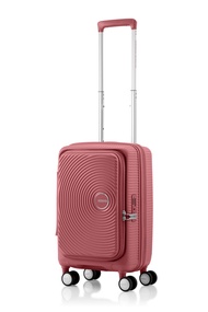 AMERICAN TOURISTER กระเป๋าเดินทางล้อลาก เปิดฝาหน้า ขยายได้ รุ่น CURIO BOOK OPEN (20นิ้ว) SPINNER 55/