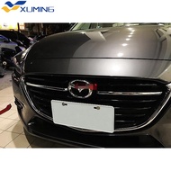 xuming NEW For Mazda 3 (BN) 2017 Axela M3 Fits: Mazda3nChrome Front Grill Cover Trims Strip Accessories