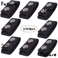 FUTURE 1/4/8Pcs Belt Buckle  Double Snaps Sports Heavy Duty