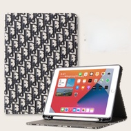 With pencil holder For iPad A16 11th 10th 10.9 Air 11 M3 M2 i-Pad 8th 7th 6th 5th Generation Cover F