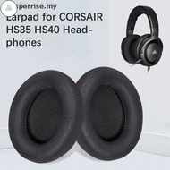 KMV  Earpad for CORSAIR HS35 HS40 Headphones Soft Sponge Cover Replacements Headphone Elastic Ear Ea