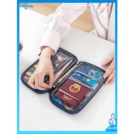 Boarding pass storage bag large capacity multi function ticket holder passport protection case docum